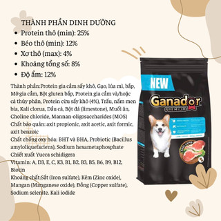 400g - Thức ăn GANADOR cho chó