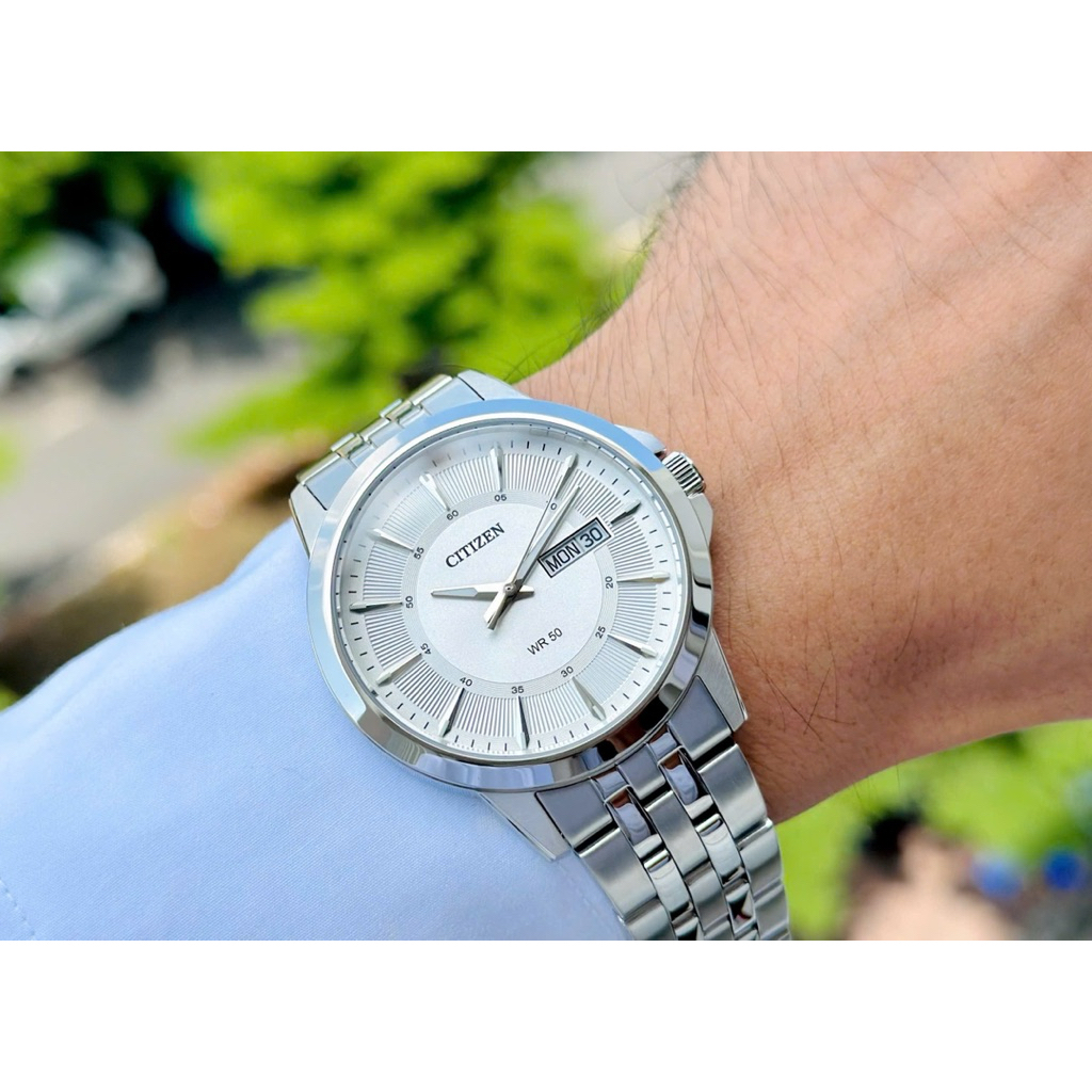 [Chính Hãng 100%] Đồng Hồ Nam Citizen BF2011-51A, BF2011-51E, BF2011-51L (2011) Máy Quartz (Pin) Kín