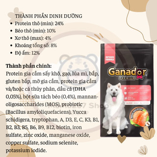 400g - Thức ăn GANADOR cho chó