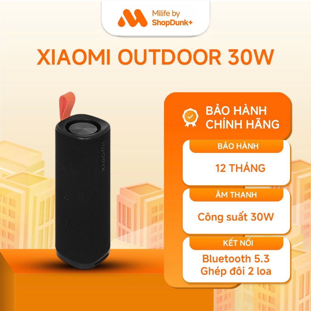 Loa Bluetooth Xiaomi Sound Outdoor 30w Chính Hãng BH 12 Tháng