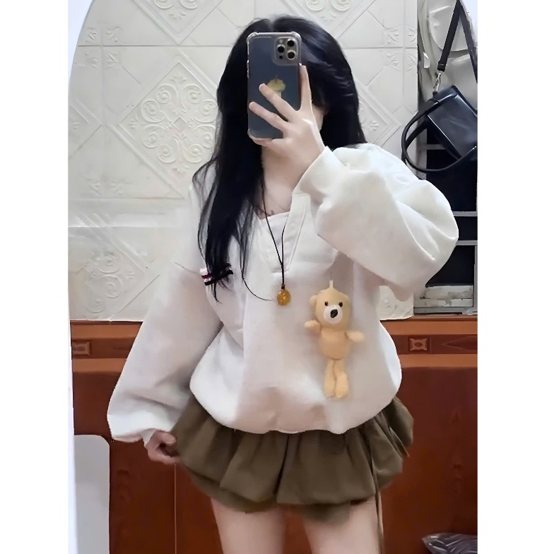 [Xả Kho] Áo Nỉ Sweeter Fom Dáng Boxy Chất Liệu Nỉ Tàu Lót Bông | BigBuy360 - bigbuy360.vn
