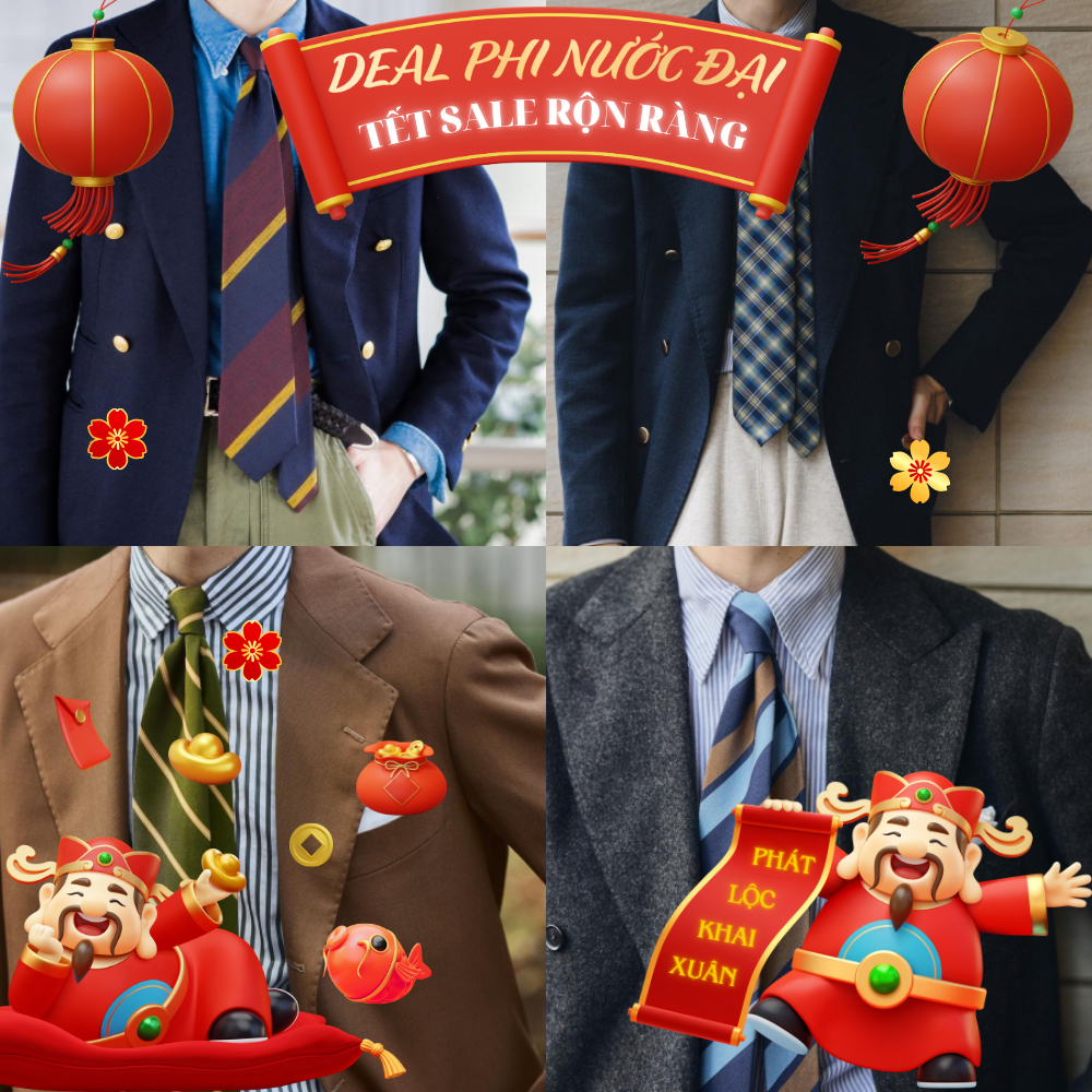 Cà vạt kẻ IVY LEAGUE handmade Nhật,Hàn style,vintage, công sở - secondhand (2hand)CỌP.vintage