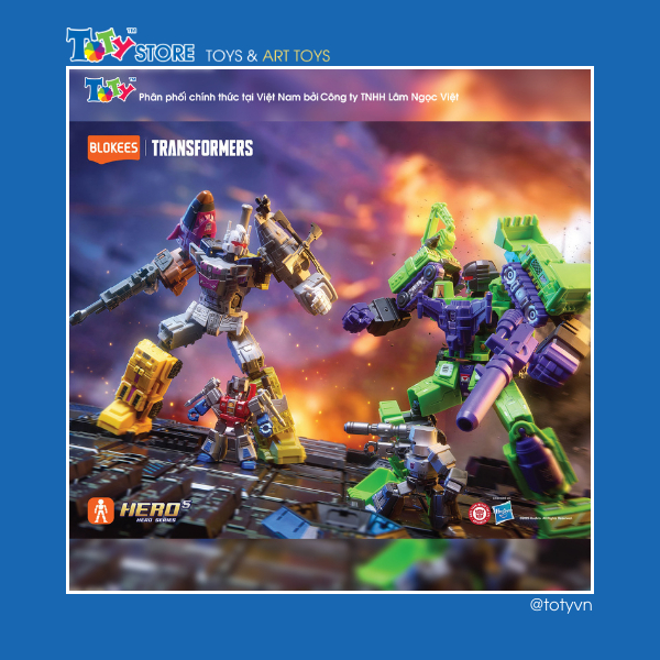 (MUA 2 SET TẶNG 1 KIT) (Fullset 12 box) Blokees Transformers DV07 DV06 DV05 DV04 DV03 DV02 DV01