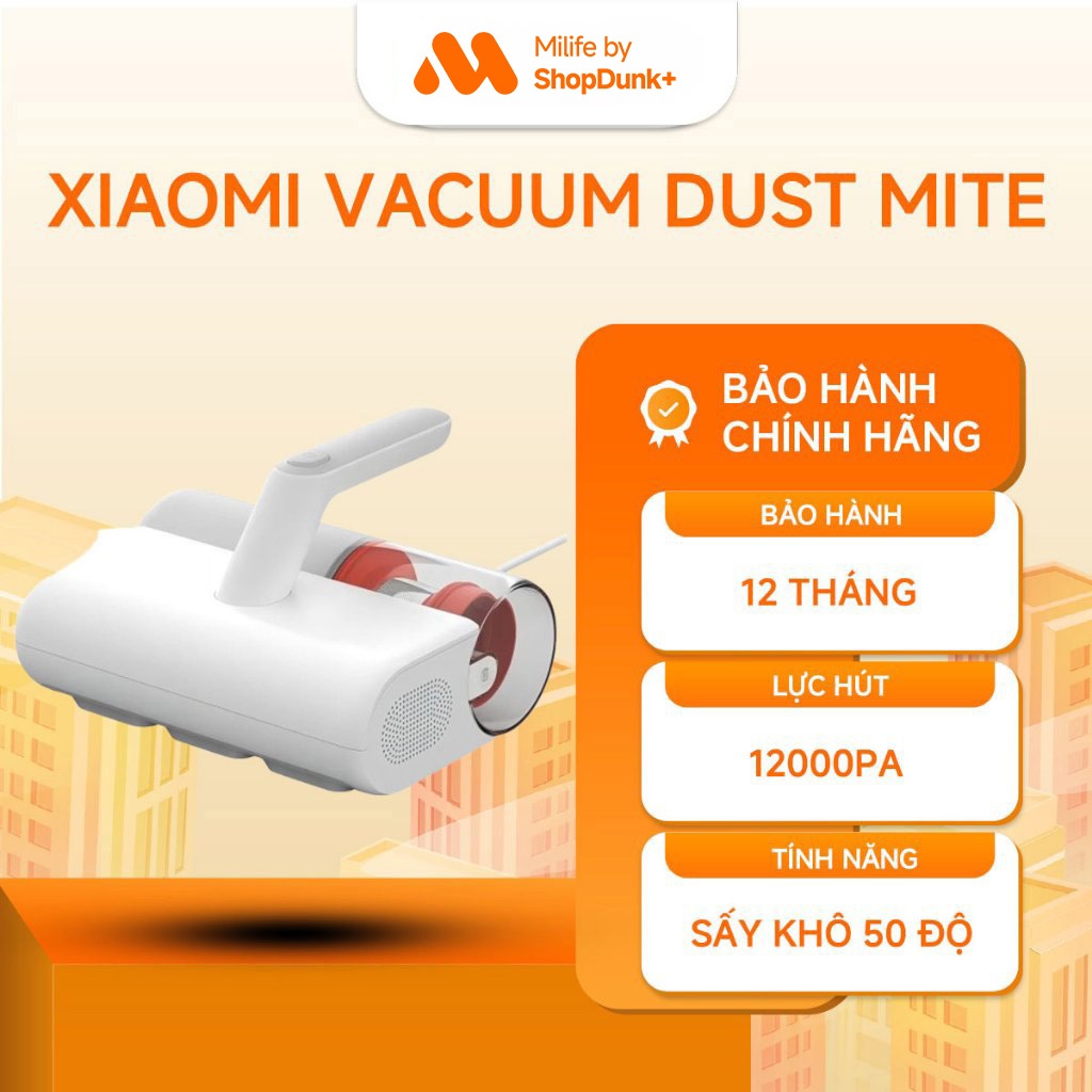 Máy Hút Bụi Giường Nệm Xiaomi Dust Mite Vacuum Cleaner EU 12000Pa BH 12 Tháng
