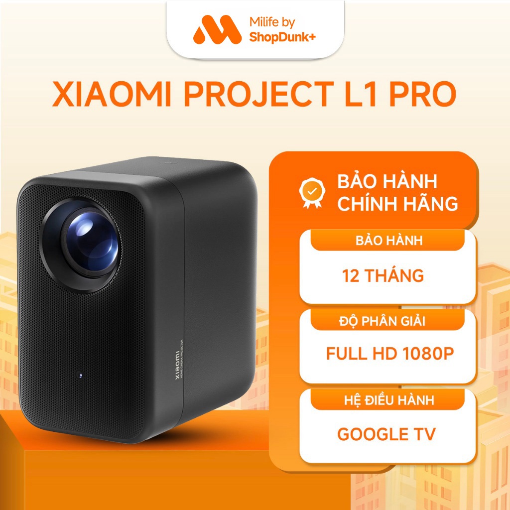 Máy chiếu Xiaomi Smart Projector L1 Pro EU Chính Hãng BH 12 Tháng