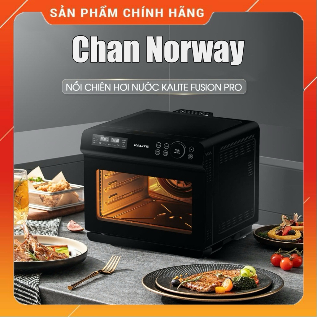 [CHÍNH HÃNG] Nồi Chiên Hơi Nước KALITE STEAM FUSION PRO - Dung Tích 20L - 128 Chế Độ Nấu - Bảo Hành 