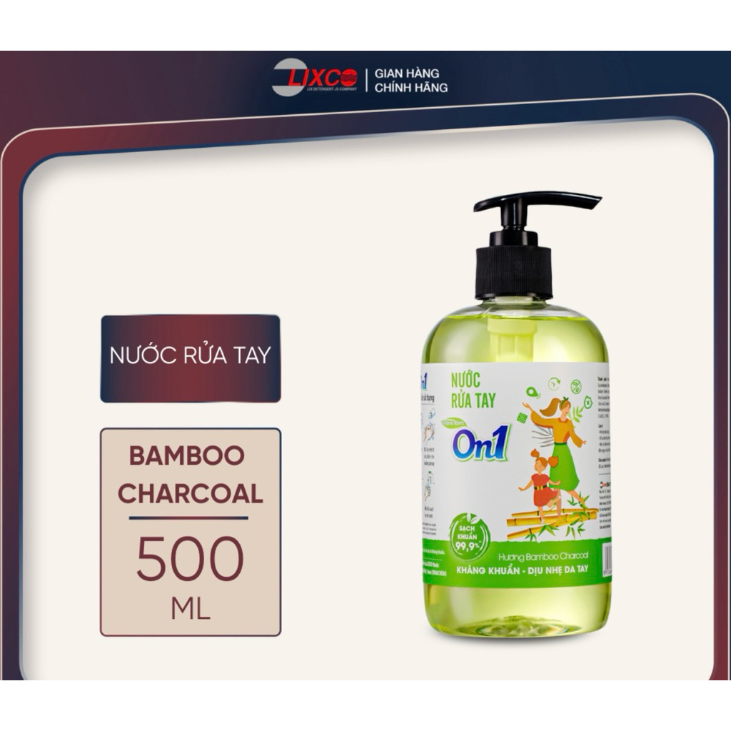 NƯỚC RỬA TAY ON1 HƯƠNG BAMBOO 500ml