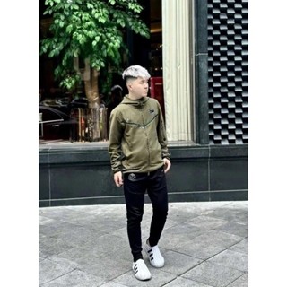 Bộ Nỉ Rằn Ri Mới Nhất Thu Đông Thêu Logo Ngực Cực Đẹp - Bộ Quần Áo Nam Thu ĐÔNG HOT TREND