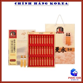 Tinh chất hồng sâm núi hàn quốc ManYoung chính hãng, hộp 30 ống x 20ml