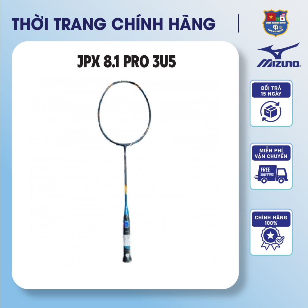Vợt Cầu Lông Mizuno JPX 8.1 PRO 3U5 - Siêu Phẩm Toàn Năng, Kiểm Soát Trận Đấu, Smash Cực Cháy