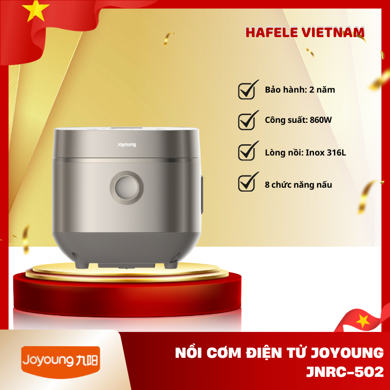 Nồi Cơm Điện Tử Joyoung JNRC-502 – Công Nghệ Lòng Nồi Chống Dính – Công Suất 860W – FEM