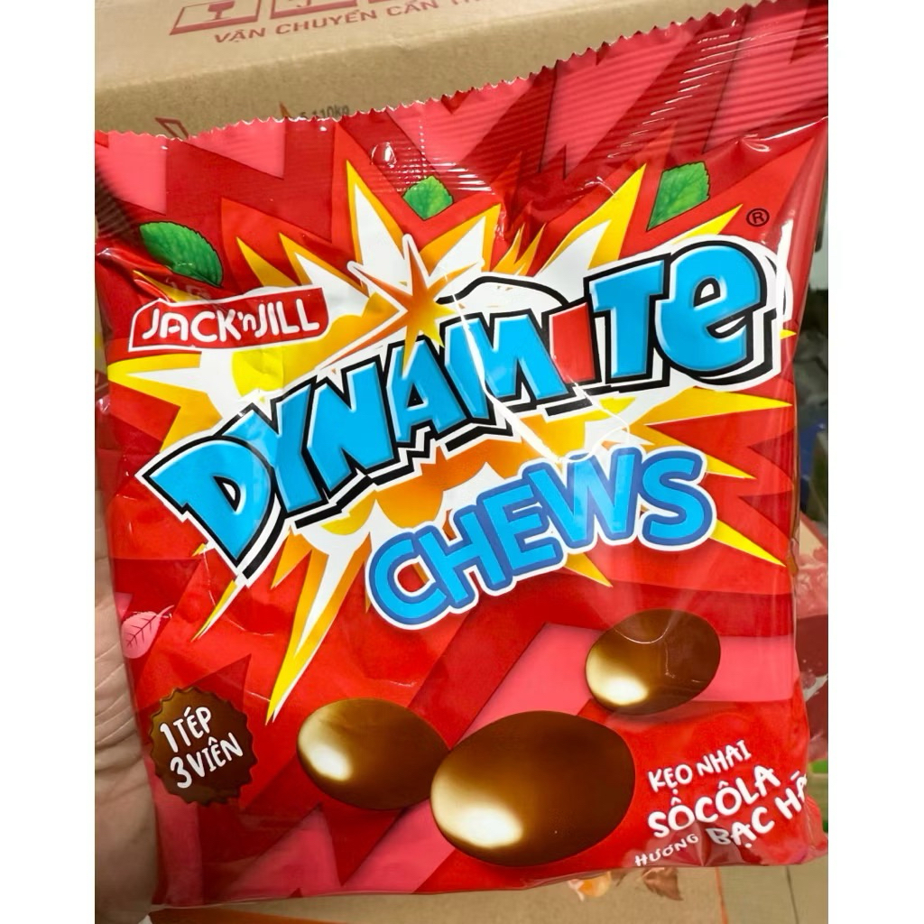 Kẹo Dynamite Chews kẹo 3 viên (gói 125g)