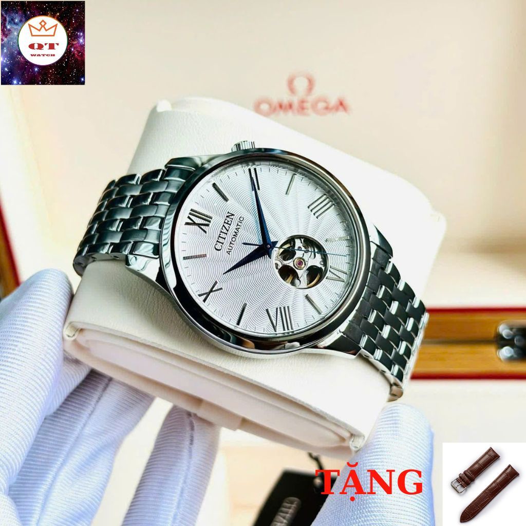 Đồng Hồ Nam CITIZEN Automatic NH9130-84A Chính Hãng Tặng Dây Da Cao Cấp