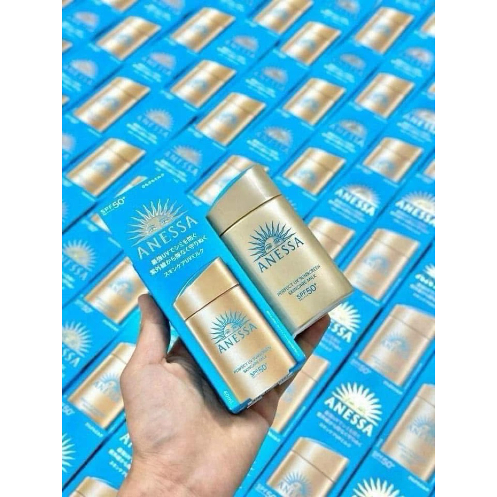 KCN ANESSA VÀNG MẪU MỚI NHẤT MILK FULLBOX