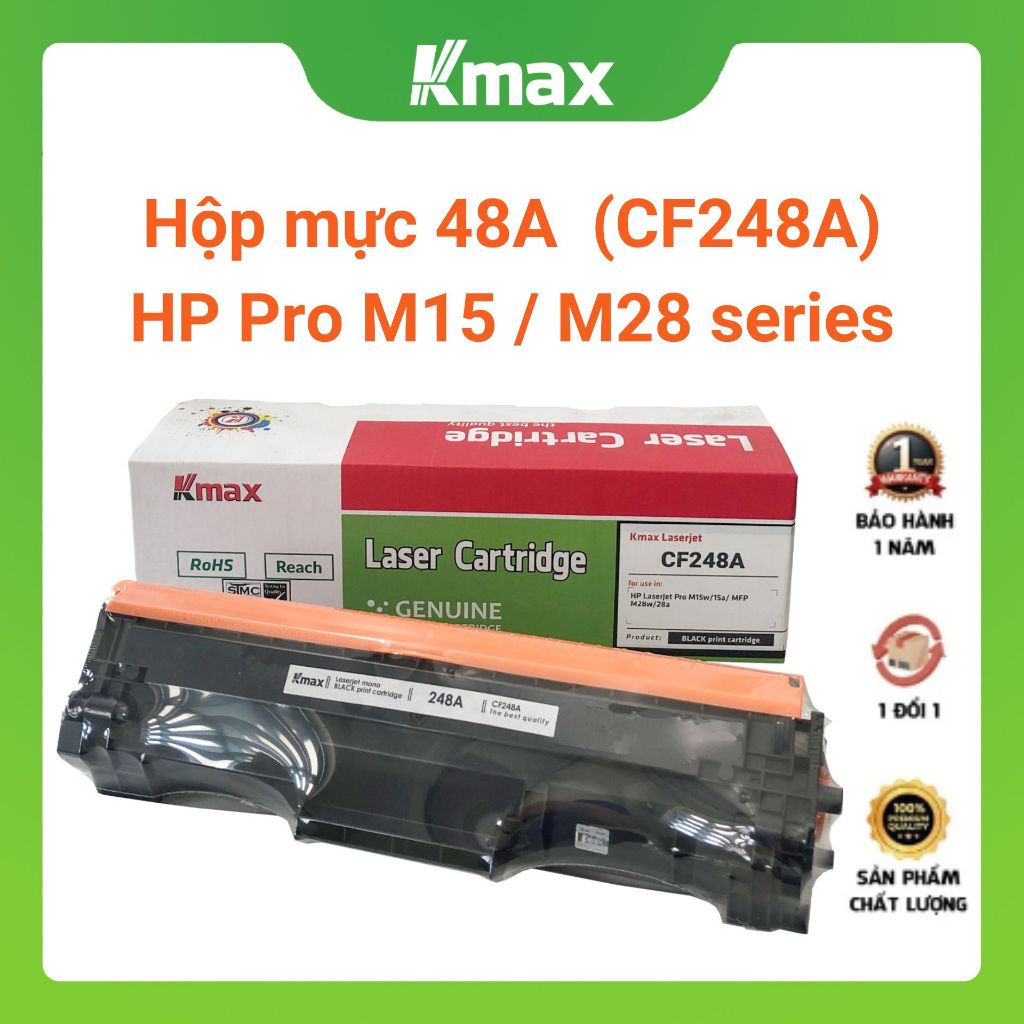 Hộp mực HP Pro M15 / M28 series mã 48A (CF248A) || Kmax