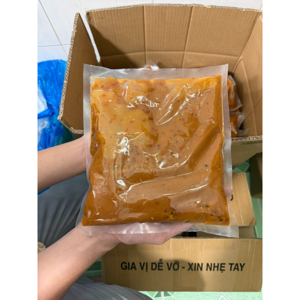 1Kg muối sệt sốt chấm bánh tráng ( bịch 1Kg)