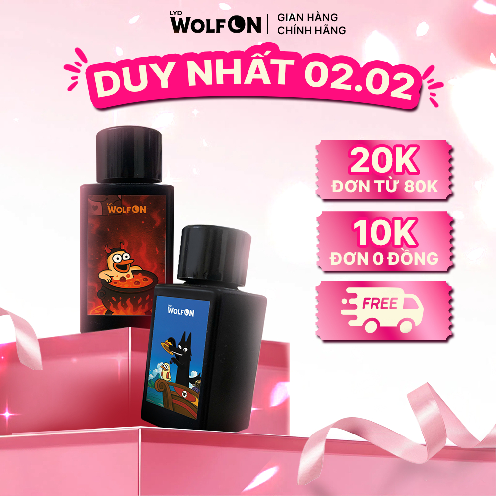 Nước Hoa Thầm Kín Hidden Perfume LYD Wolf ON, Nước Hoa Nam, Thơm, Cuốn Hút 10ml