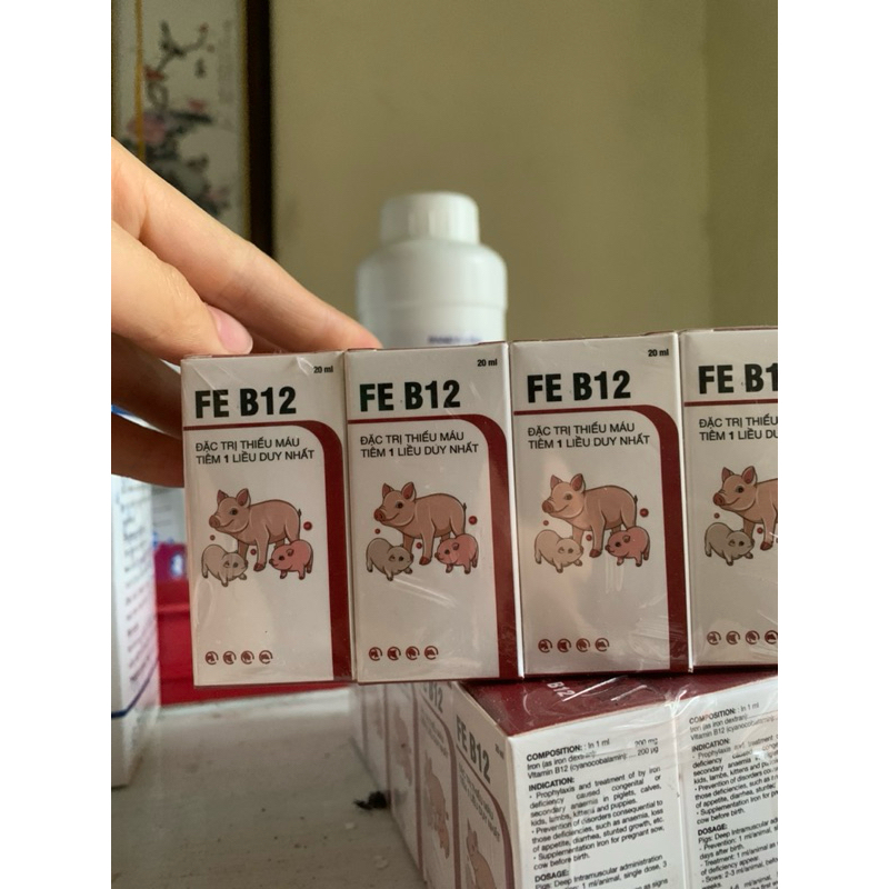 FE B12 bổ sung sắt cho vật nuôi 20ml
