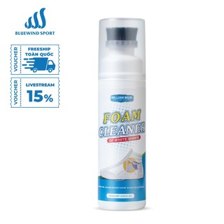 Chai Vệ Sinh Giày Bluewind Tiện Lợi, Làm Sạch Nhanh, pH Trung Tính, Bàn Chải 360° 9115