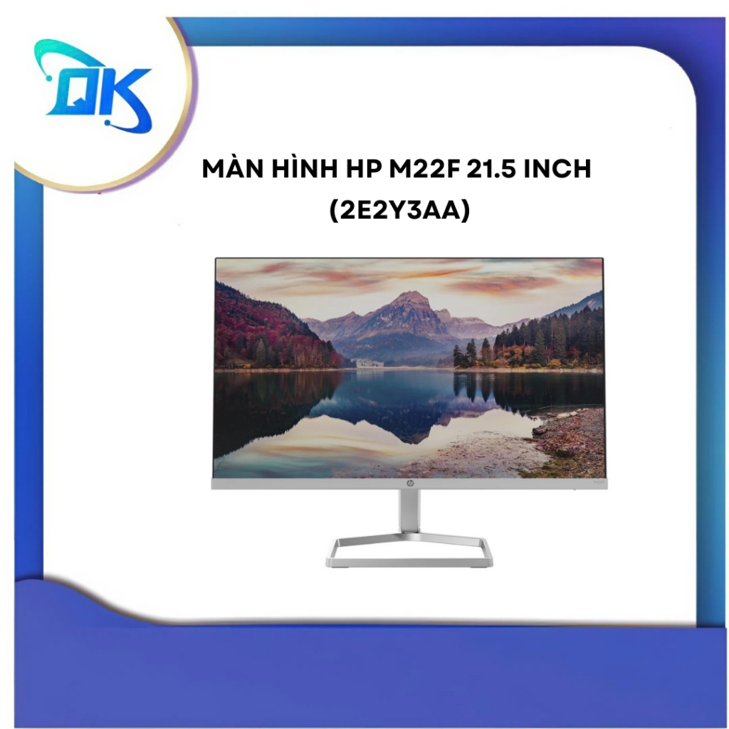 Màn hình HP M22f 21.5 inch (2E2Y3AA) FHD IPS 75Hz – Viền mỏng đẹp, Hàng chính hãng