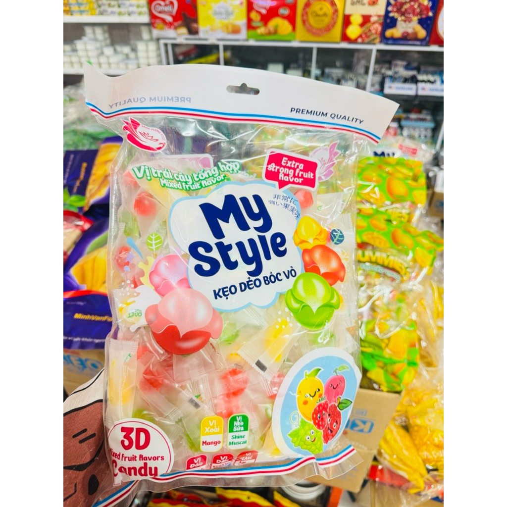 Kẹo Dẻo My Style Vị trái cây tổng hợp 1Kg