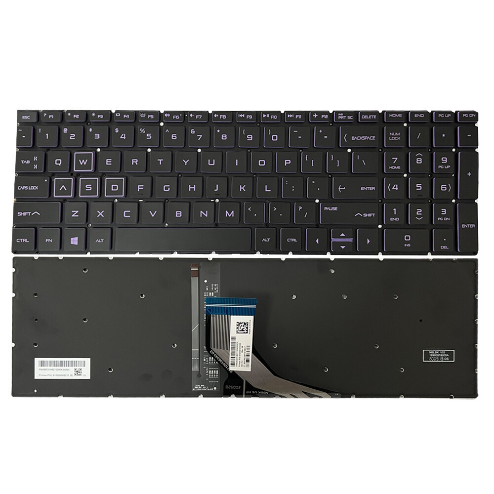 Bàn Phím Laptop HP Pavilion Gaming 15-CX 15-cx0056wm 15-cx0058wm Led Xanh
