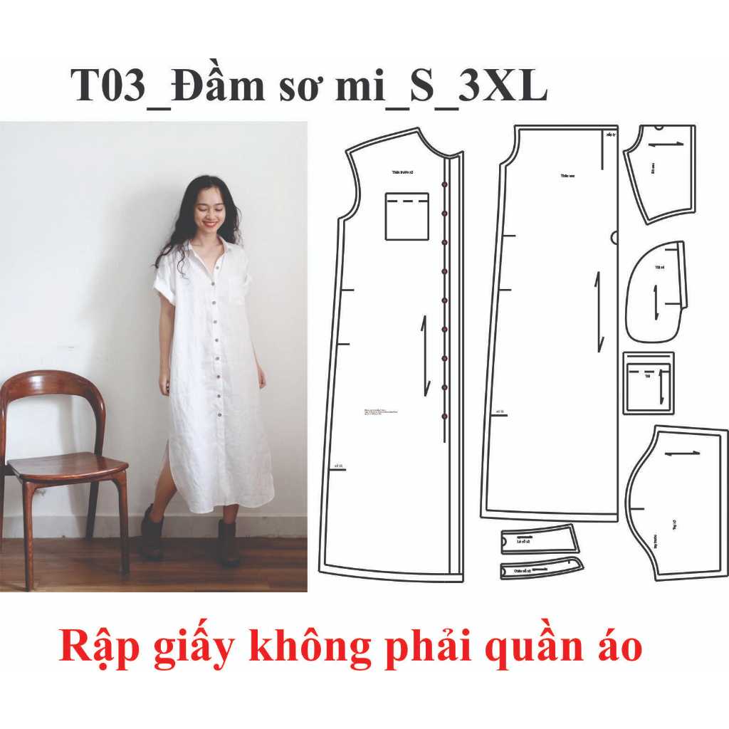 Rập giấy mã T03(rập đầm)