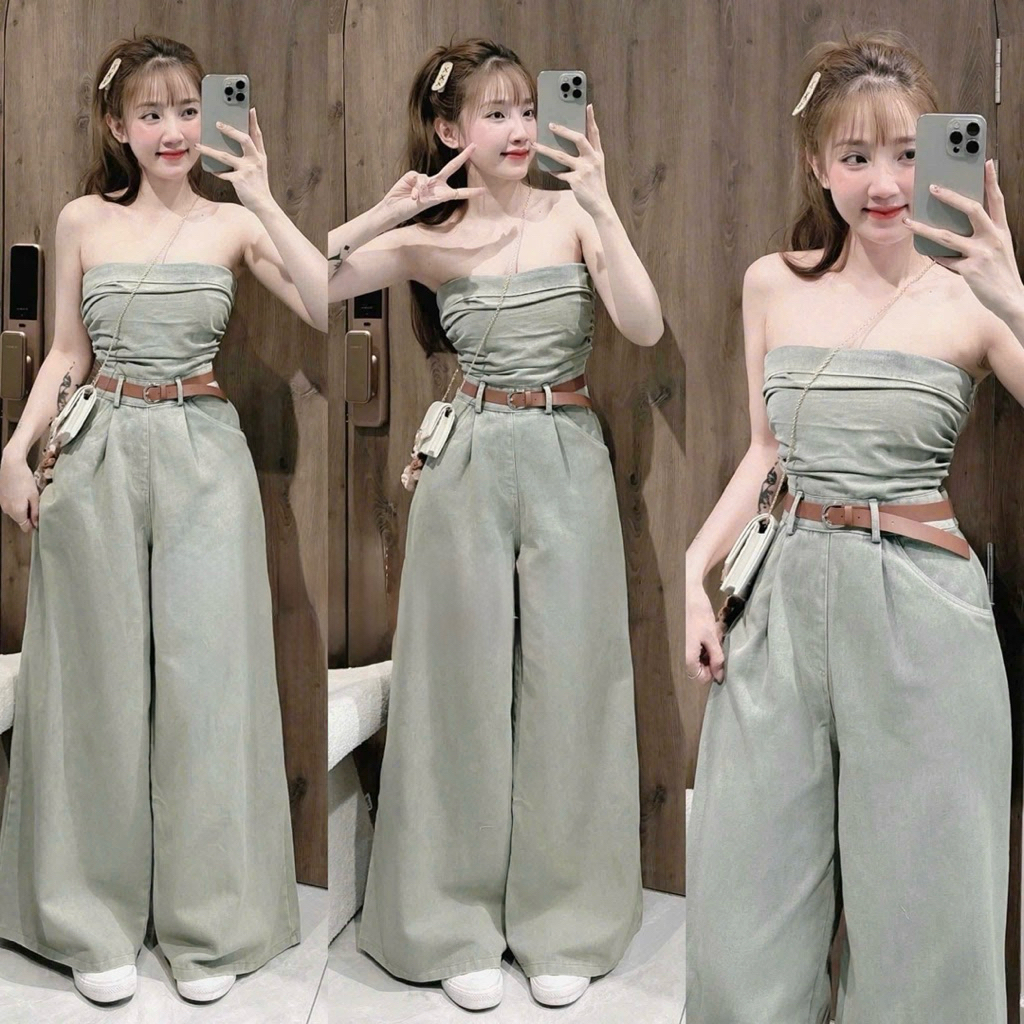 jum jean kèm belt