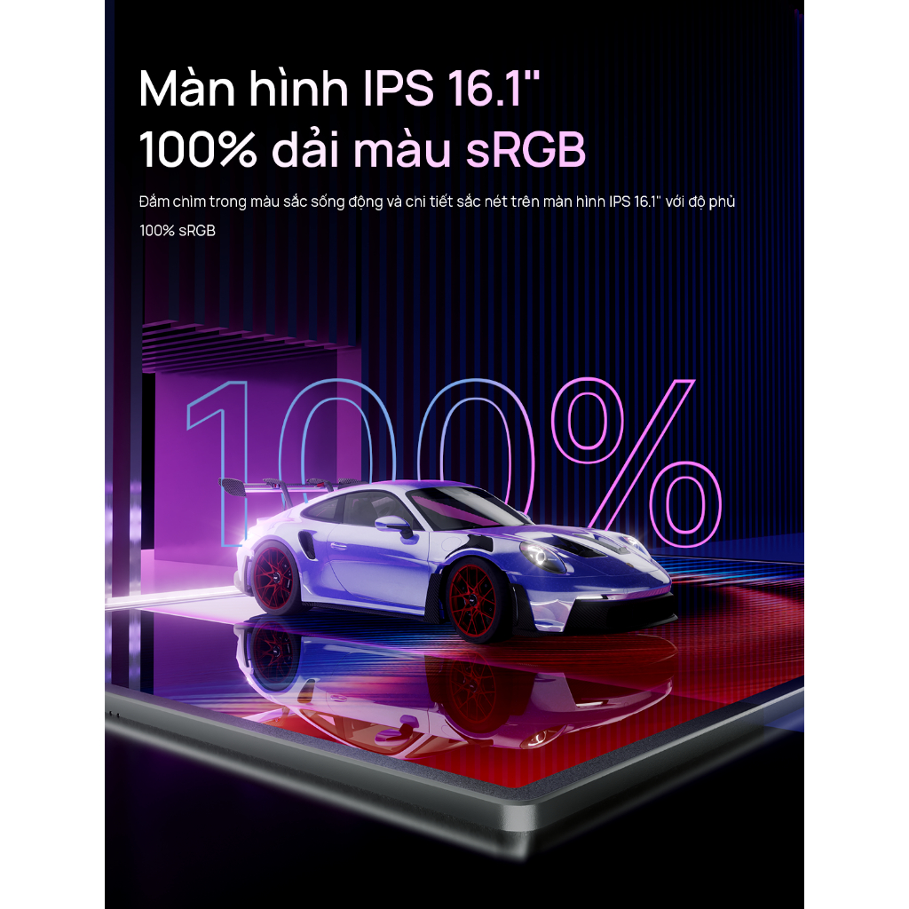 Màn Hình Chơi Game Di Động ARZOPA 16.1” FHD 144Hz HDR 100% sRGB – Màu Xám + Túi Đựng, Cho Laptop / PS5 / Xbox / Switch / | BigBuy360 - bigbuy360.vn
