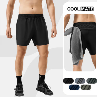 [MUA 2 GIẢM 5%]Quần Shorts Nam Tập Gym thể thao 5 inch Essentials co giãn và thoáng khí Coolmate