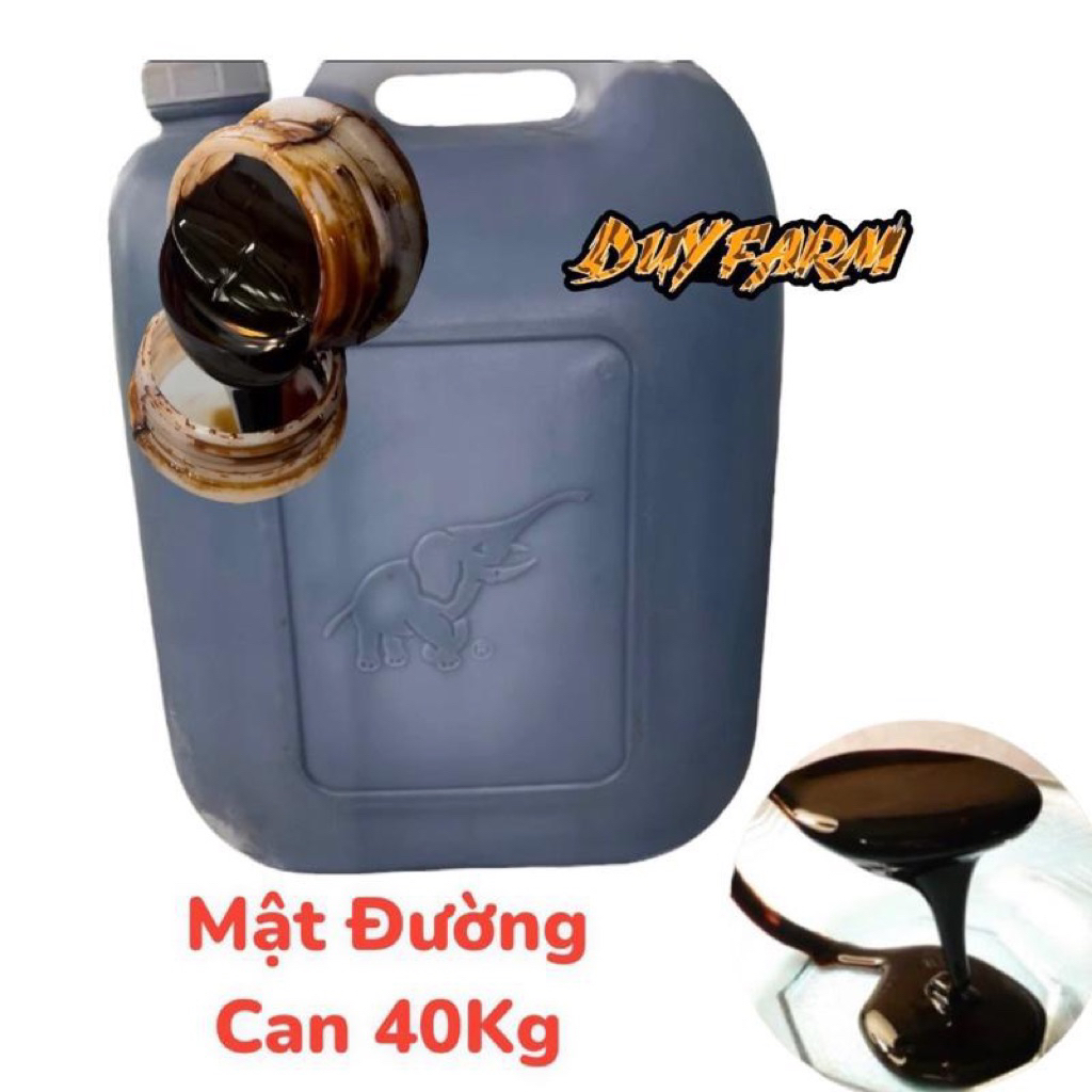 [CAN 40KG] Mật Rỉ Đường Loại 1. Dùng Để Ủ Men , Nuôi Cấy Vi Sinh, Ủ Phân, Ủ Rác Thải Hữu Cơ Đường Đậ
