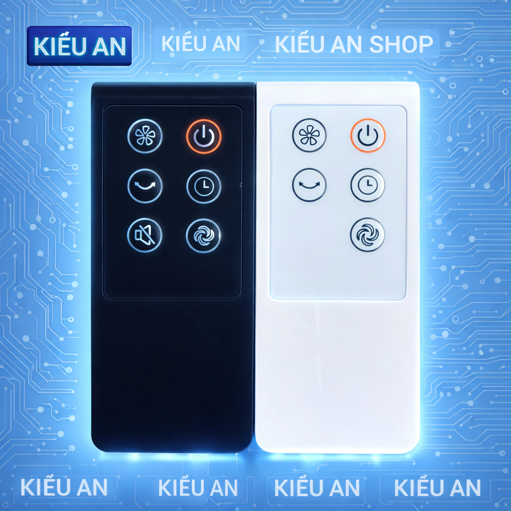 Remot quạt đứng Midea FS40-15QR sử dụng cho  quạt FS40-15QR và các model quạt đứng khác