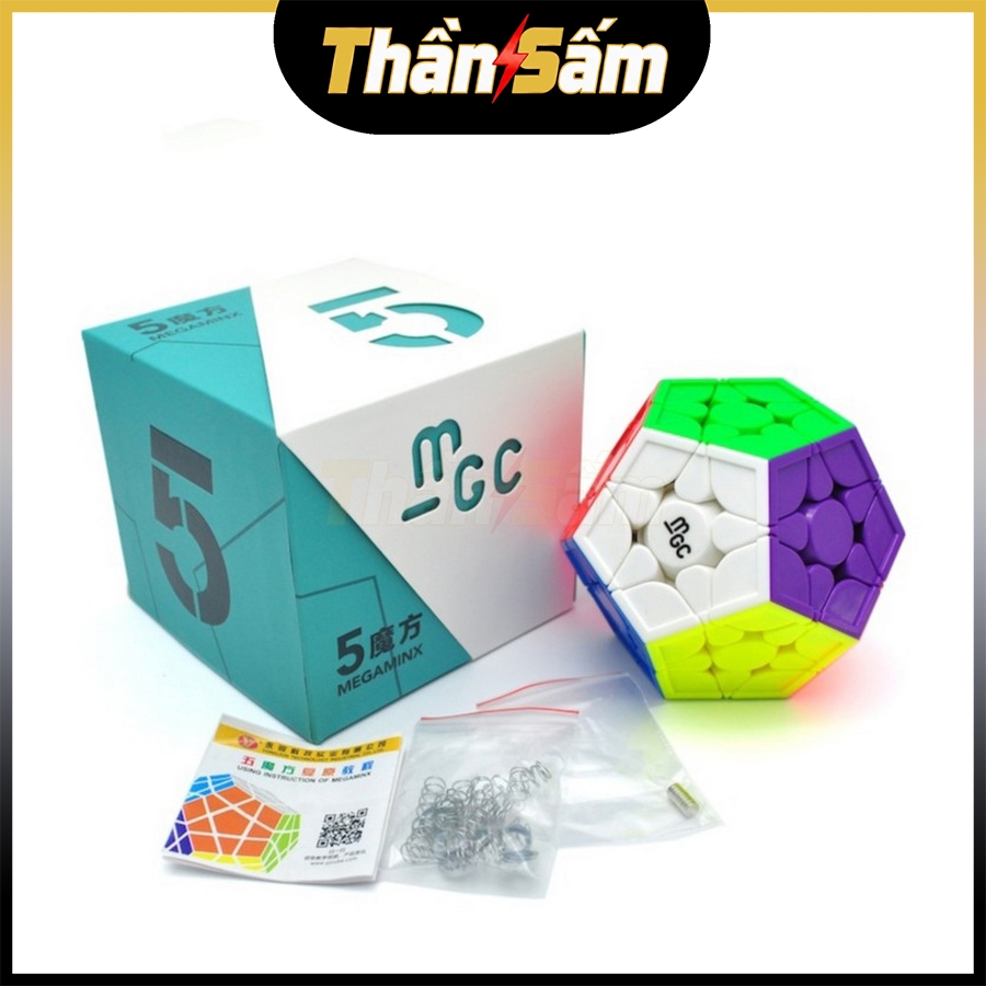 Rubik Megaminx YJ MGC Megaminx M Rubic Biến Thể 12 Mặt Nam Châm Đồ Chơi Trí Tuệ Trẻ Em