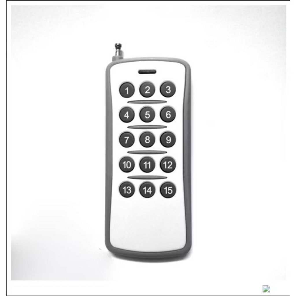 Remote RF 15 phím 315Mhz Ev1527 ( kèm pin)