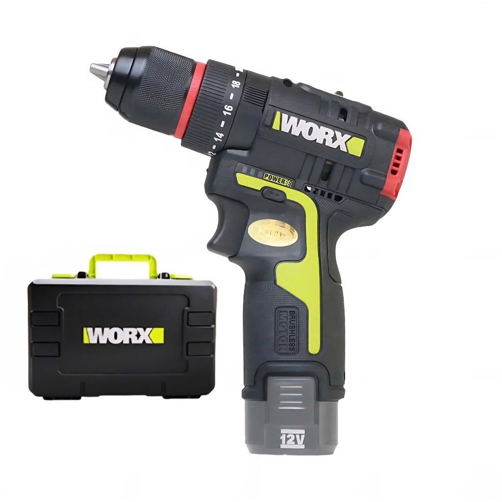 Máy khoan dùng pin 12V Worx WU131x (vali đôi)