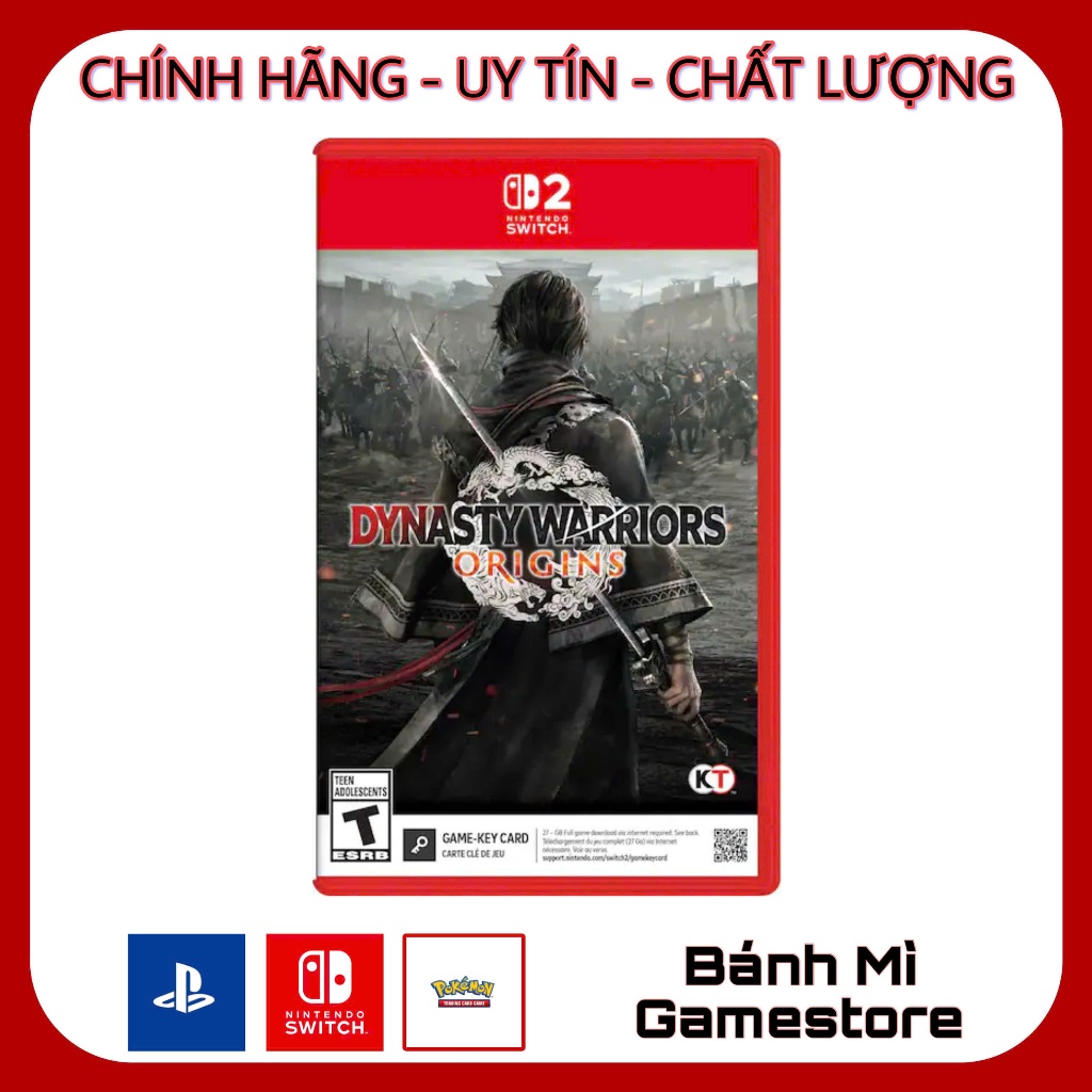 Băng game Nintendo Switch Dynasty Warriors: Origins