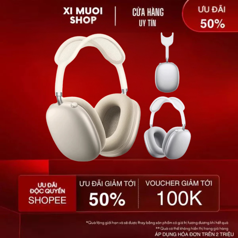 Tai nghe chụp tai W65 Plus Hoco bản cao cấp bluetooth 5.4 thiết kế sang trọng chính hãng