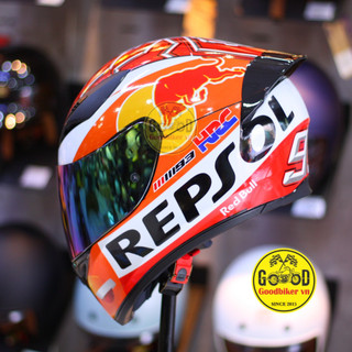 Mũ Fullface Royal M138 lên tem Repsol Redbull 2026