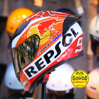 Mũ Fullface Royal M138 lên tem Repsol Redbull 2026