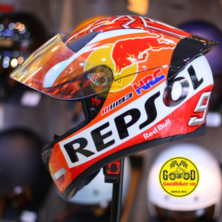 Mũ Fullface Royal M138 lên tem Repsol Redbull 2026