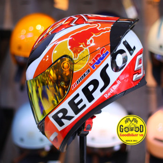 Mũ Fullface Royal M138 lên tem Repsol Redbull 2026