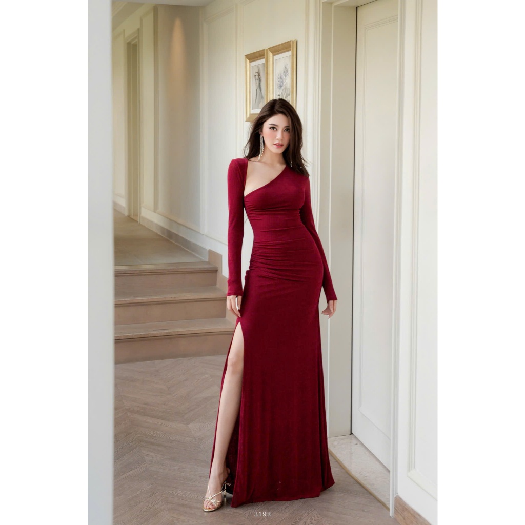 TADstore - Remi Maxi Dress đầm maxi body tay dài