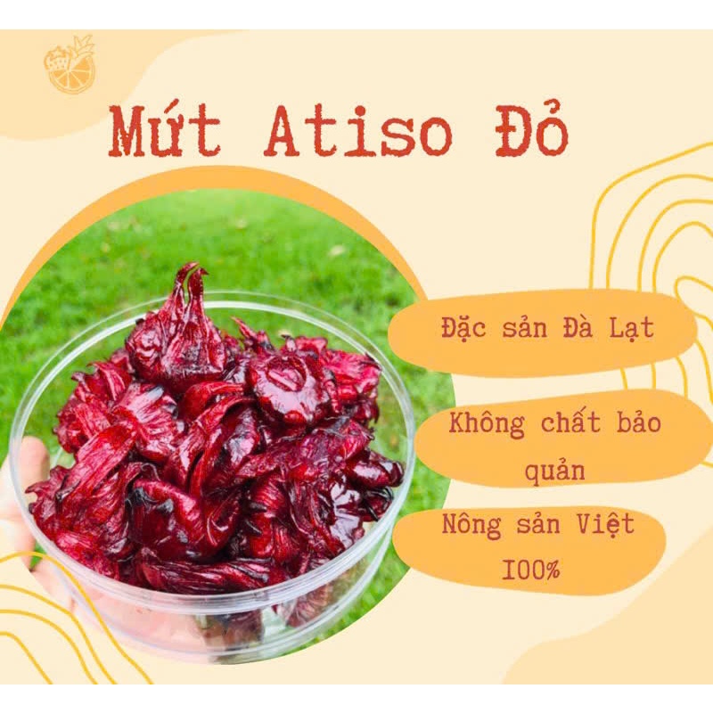 Mứt Atiso đỏ (Hibiscus)_Mỹ Ngọc