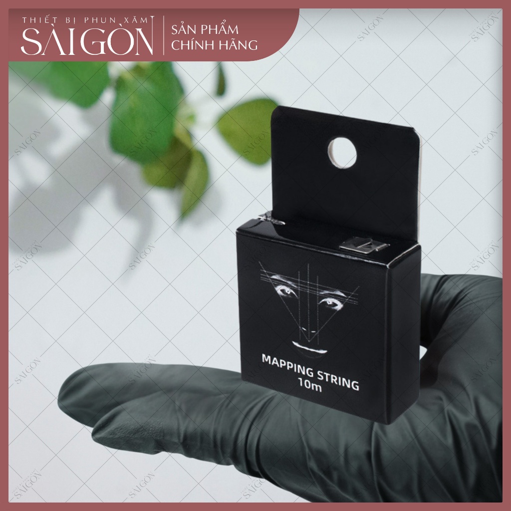 Chỉ than hoạt tính đo chân mày