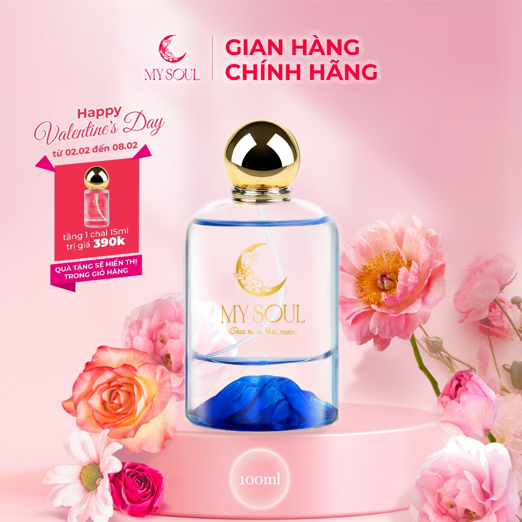 Nước Hoa My Soul Mỹ Tâm - No.02 Once In A Blue Moon - 100ML