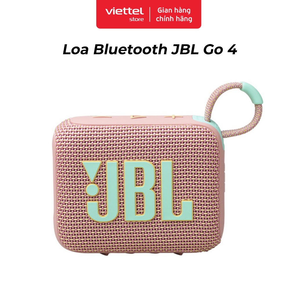Loa Bluetooth JBL Go 4 Chính hãng | Thiết Kế Nhỏ Gọn | Màu Sắc Đa Dạng | Ghép Nối Đa Loa | BigBuy360 - bigbuy360.vn