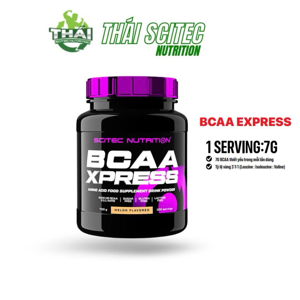 BCAA | BCAA Xpress 700g 100 lần dùng hỗ trợ tăng cơ - Chính hãng Scitec Nutrition