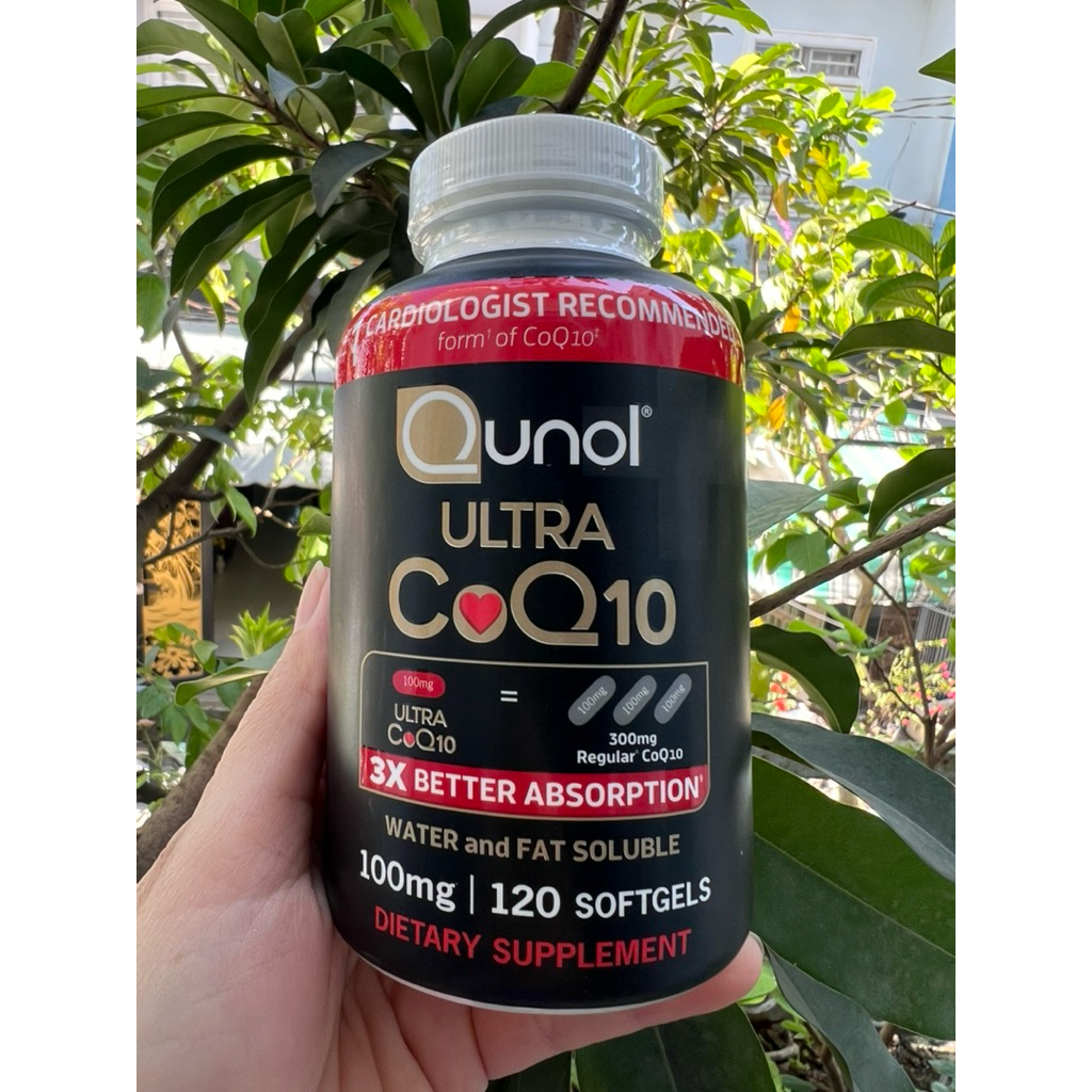 Hỗ Trợ tim mạch CoQ10 Qunol Ultra CoQ10 100mg 120 viên