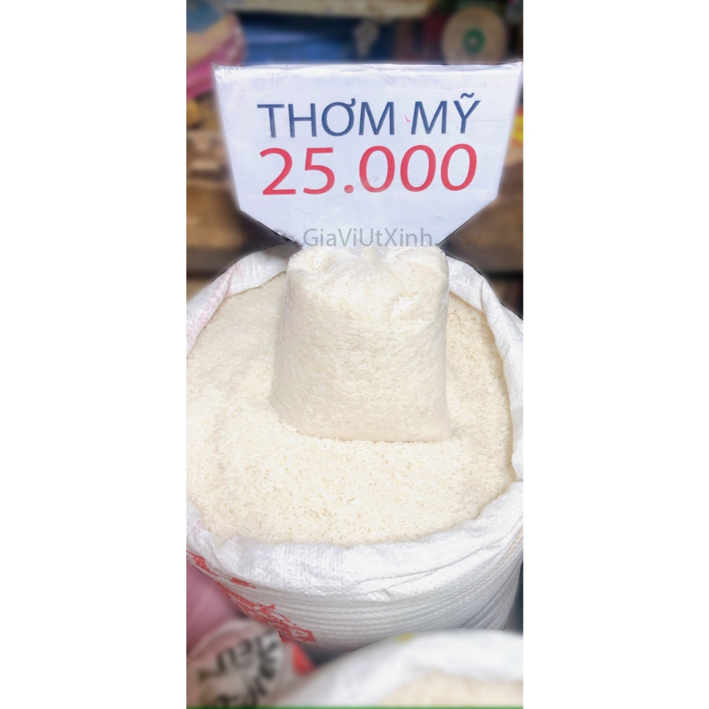 GẠO THƠM MỸ 1KG - GẠO DẺO, MỀM, NGỌT