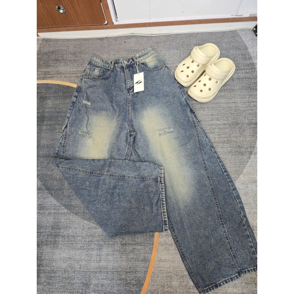 Quần Jeas ống cong Premium NEW SSSTORE